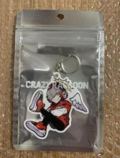 【新品未開封】Crazy Raccoon アクリルキーホルダー　だるまいずごっど
