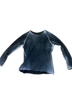 ダークグレー 長袖カットソー