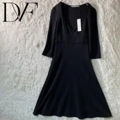 未使用タグ付き ダイアンフォンファステンバーグウール ウールワンピース 8