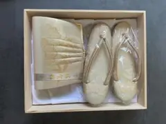 佐賀錦　草履と和装バッグセット
