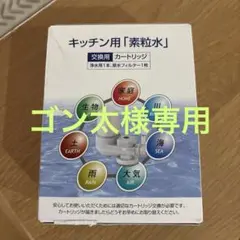 素粒水 交換用カートリッジ キッチン用