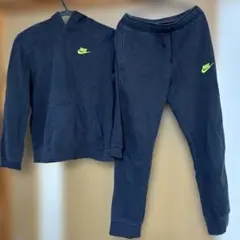 Nike ネイビー フード付きジャージ Lサイズ