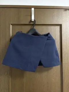 【ZARA】ネイビー ミニスカート XSのサムネイル