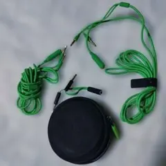 新品未使用Razer Kraken オーディオマイク分配延長ケーブル クラーケンのサムネイル