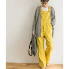Lee×URBAN RESEARCH オーバーオール　イエロー　M LB9477