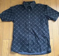 BURBERRY BLACK LABEL 半袖シャツ 総柄のサムネイル