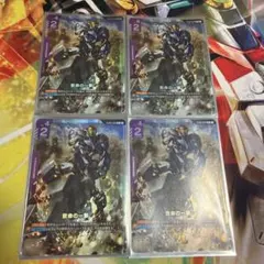 ガンダムカード 4枚 プロモ パラレル リックドム シャア専用ゲルググ