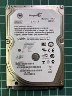 2.5インチ内蔵ハードディスク320GB(中古)