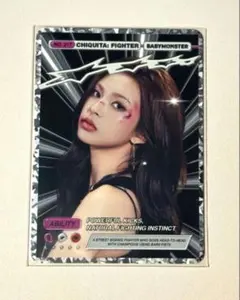 BABYMONSTER wegoup ポップアップ　キャラクタートレカ チキータ