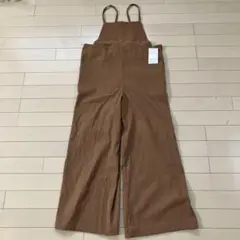 8.29 Ray Cassin レイカズン 新品 ワイドサロペット ブラウン系F