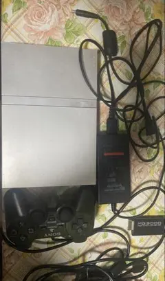 PS2 SCPH 75000薄型 ソフト,メモリ2個セット