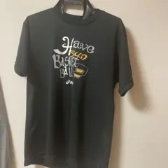 asics バスケットボール Tシャツ 黒