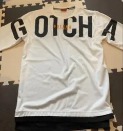 GOTCHA ホワイト ロングスリーブ Tシャツ M