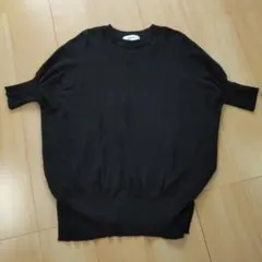 【MACHATT】マチャット 半袖サマーニットカットソー コットン100のサムネイル