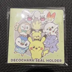 ★新品★ポケピース　シールホルダー　ポケモンパン