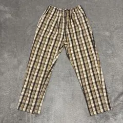 MPS チェック ゴムウエストパンツ 150