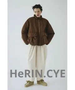 新品未使用HeRIN.CYE Frill neck padded blouson