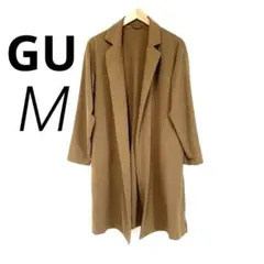 ★週末値下げ★GU ブラウン ロングコート 長袖　ジャケット　薄手ジャケット