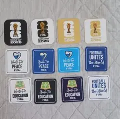 北中米ワールドカップ 2026 パッチ　フルセット　W杯