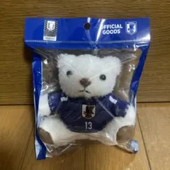 日本代表 サッカー ユニフォーム ベアキーホルダー ホーム 13 中村敬斗のサムネイル