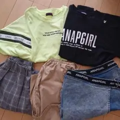 ANAPGIRL、ラブトキ他 Tシャツ＆ボトムス まとめ売り