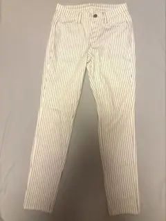 UNIQLO ストライプ スラックス Sサイズ