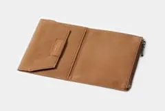 【未使用】トラベラーズノート コットンジッパーケース 茶