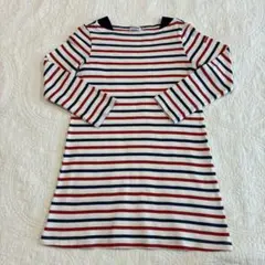 ミキハウス ストライプワンピース 120サイズ