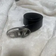 正規品 DIESEL ブラックベルト 32インチ