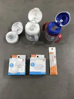 Combi ストロー付きマグカップ 2個セット