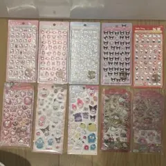 【正規品】サンリオ ボンボンドロップシール うるちゅる10シートセット