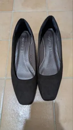 【美品】LE TALON ブラウン スエード パンプス