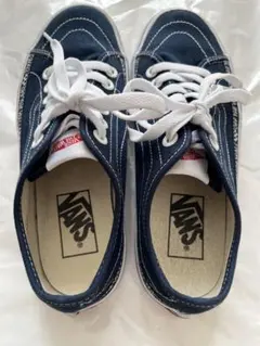 VANS ネイビー スニーカー 23cm