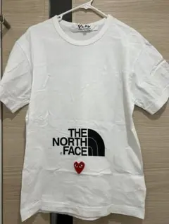 THE NORTH FACE × PLAY コムデギャルソン Tシャツ ホワイト