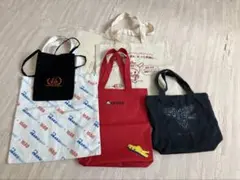 【即日発送】おまけ付き　トートバッグ　サコッシュ　ハンドバッグ　5点セットのサムネイル