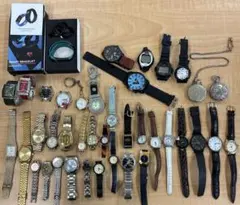 HNN-037時計 まとめ 86点 稼働品あり ジャンク時計 自動巻き 手巻き