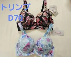 252154 トリンプ　ブラジャー　2枚セット　D70 ac004