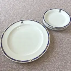 【訳あり】7末まで在庫一掃！ジバンシー　大皿・小皿4枚セットのサムネイル
