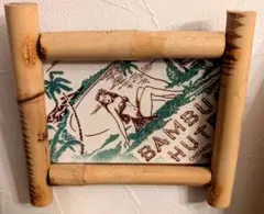 50's 1950年代 Hawaii TIKI アンティークBambod壁掛け 50's 1950年代 Hawaii TIKI アンティークBambod壁掛け - メルカリ