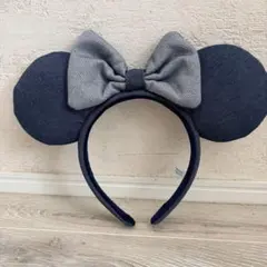 ディズニー カチューシャ デニム　ミニー