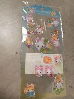 フワフワらびちゃん　シール