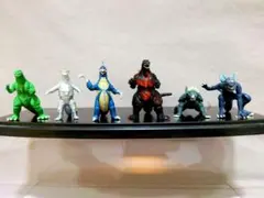 ゴジラ　HGシリーズ　GODZILLA ４　全6種　クリア成形ゴジラ　1998年