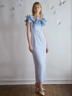 HANAE MORI×CELFORDコラボ】 リボンロングドレス - メルカリ