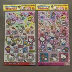 サンリオキャラクターズ キラッとシール2 ハローキティ