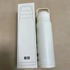 UNIQLO 炭酸対応ステンレスボトル オフホワイト