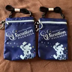 東京ディズニーリゾート バケーションパッケージ ポーチ 限定非売品　2個セット