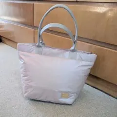kate spade NEW YORK パデッド トートバッグ シルバー - メルカリ