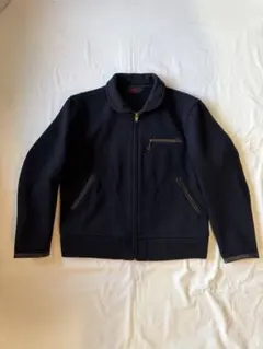 テンダーロイン　メルトンコサックジャケット　ブラック　36　レザー TENDERLOIN テンダーロイン T-MELTON COSSACK コサック メルトン チン