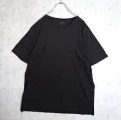 ユニクロ エアリズム クルーネックT 半袖 ブラック XL
