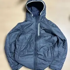 チェックダウンジャケット ダウンジャケット